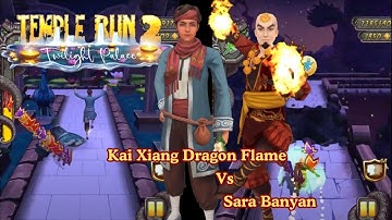Temple Run 2 Twilight Palace Map Temple Run 2 Kai Xiang Dragon Flame Vs Sara Banyan Gameplay