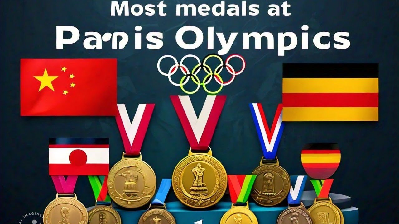 Countries With Olympic Medals Top 5 Countries with most Medals at Paris Olympics | Paris Olympics