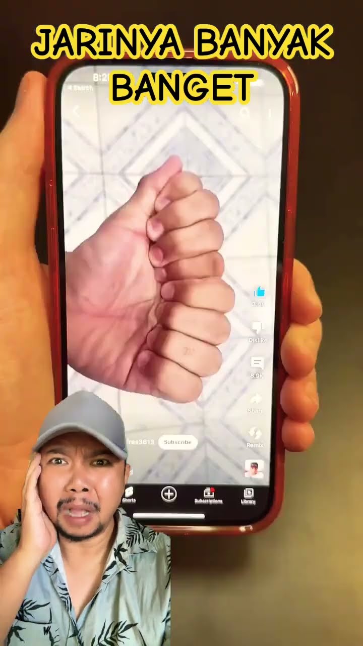JARINYA BANYAK BANGET SIH!!!!? #magic #fingermagictrick #funny #tutorial #comedy