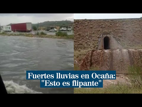 Fuertes lluvias en Ocaña: "Esto es flipante"