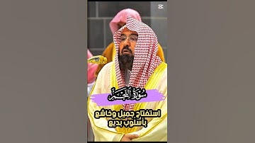 سورة النجم || تلاوة خاشعة وجميلة بأسلوب بديع لمعالي فضيلة الشيخ الأستاذ د. عبدالرحمن السديس
