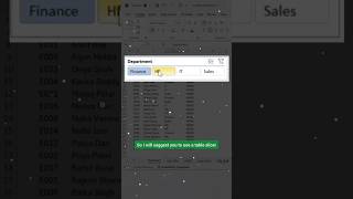 Turbocharge Excel with Table Slicers