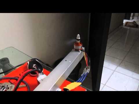 bldc control with arduino df robot lcd shield..