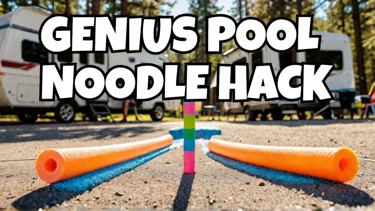 This Pool Noodle Trick Will Save Your Head and Your RV! - YouTube