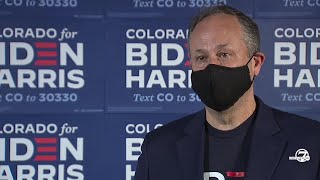 Celebrity Full interview with Doug Emhoff as he campaigns for Biden-Harris in Colorado Profile