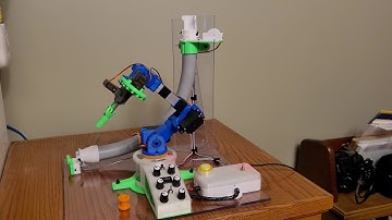 ESP32 3D Printed Programmable Robot Arm with 6DOF