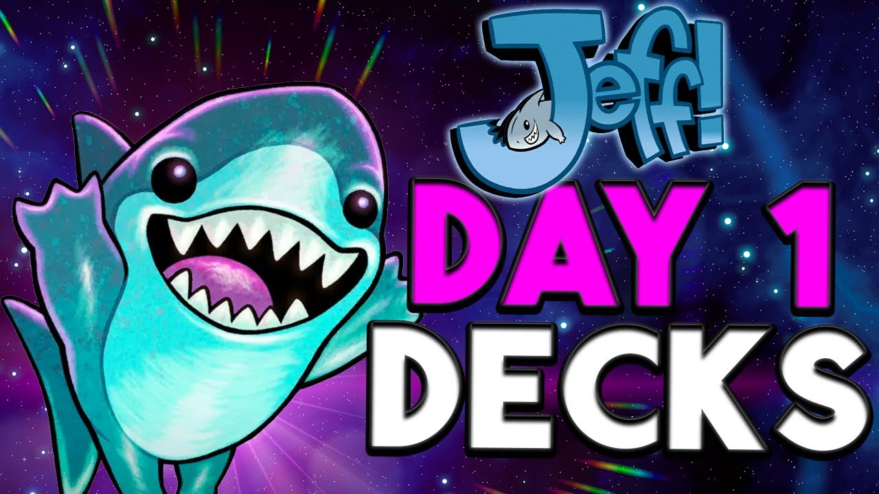The BEST Day 1 Jeff the Baby Landshark Decks! Marvel