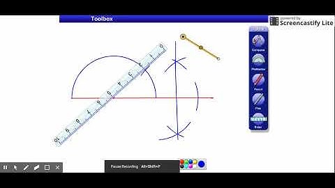HOW TO CONSTRUCT 20 DEGREE ANGLE WITH COMPASS