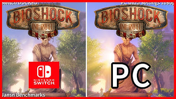 Bioshock Infinite Nintendo Switch VS PC Ultra Settings | Graphics Comparison