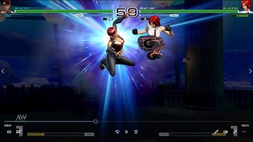 Vice vs Vanessa - The King of Fighters XIV Combos KOF 14