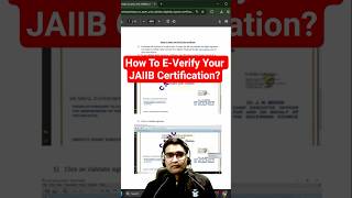 How to E-Verify Your JAIIB Certificate? | IIBF JAIIB May Certificate Download 2025 | JAIIB EduTap