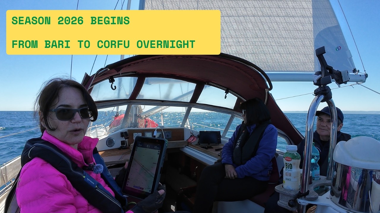 ⁣Overnight Sail from Bari to Corfu - Season 2026 Begins