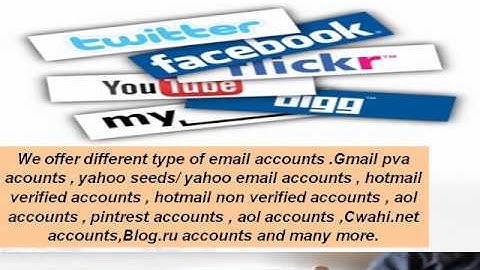 Pvaaccts.com - Buy Twitter Accounts | Buy Youtube PVA Accounts