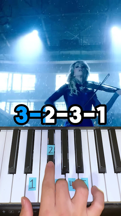 How To Play Carol Of The Bells on Piano #shorts
