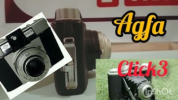 Vintage agfa click 3 camera 120mm