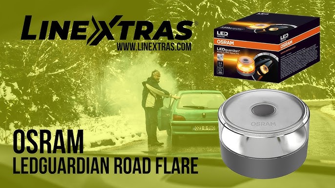 2 year warranty) Original OSRAM LED Emergency Light Guardian Road Flare  Signal v16 Magnetic Base