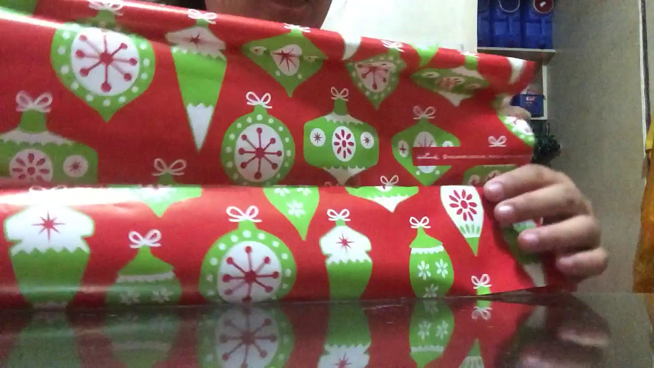ASMR gift wrapping tutorial 1 YouTube