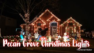 Pecon Grove Christmas lights