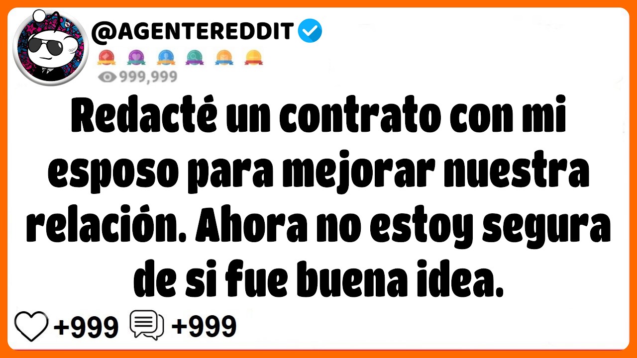 [HISTORIA COMPLETA] Redacté un contrato con mi esposo para mejorar nuestra relación. Ahora no...