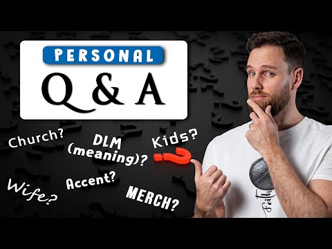 DLM CHRISTIAN LIFESTYLE personal Q & A with Daniel Maritz