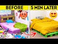 BEDROOM TRANSFORMATION || Fantastic Home Decor DIYs That Will Save Your Money