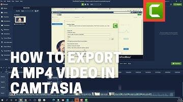 How to create a mp4 video in Camtasia