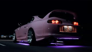 KAWAii STYLE Night Cruise | Louise&#39;s Toyota Supra [4K]