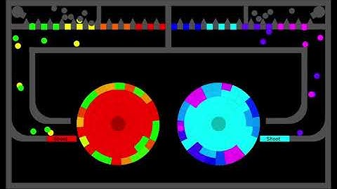 The Team Core Destruction - Marble Battle in Algodoo