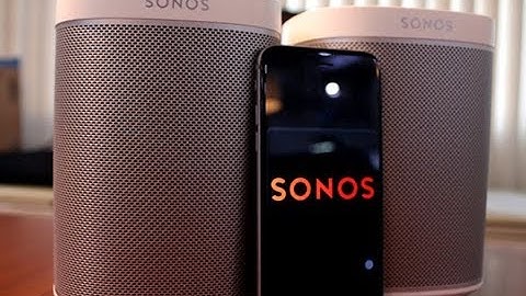 SONOS PLAY 1 - Wireless Speaker Unboxing and Setup