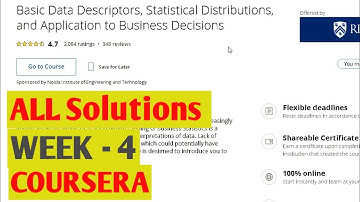 Basic Data Descriptors Course | Rice University  | Coursera | Week 4 Complete Solutions | 100% Marks