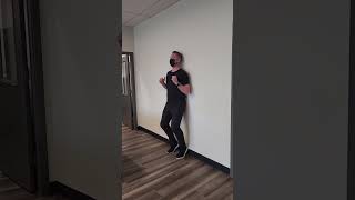 Wall Squat Heels On Wall
