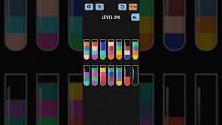 Water Color Sort Level 315 Walkthrough Solution iOS/Android screenshot 5