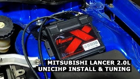Mitsubishi Lancer ASX Unichip ECU Remap Installation & Tuning