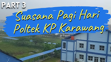 Suasana Pagi Hari Di Kampus Politeknik Kelautan Dan Perikanan Karawang Part 3