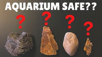 Aquarium Safe Rocks? QUICK + EASY TEST