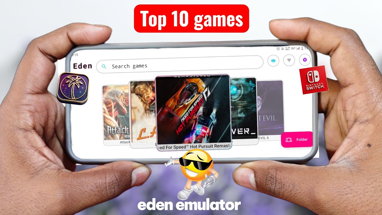 Top 10 Playable Games in Eden Emulator Android Low End & High End Devices