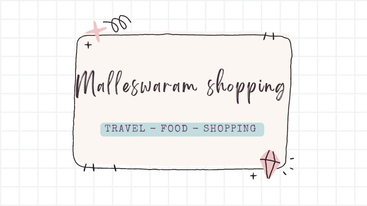 Malleshwaram Shopping vlog ✨🛍️