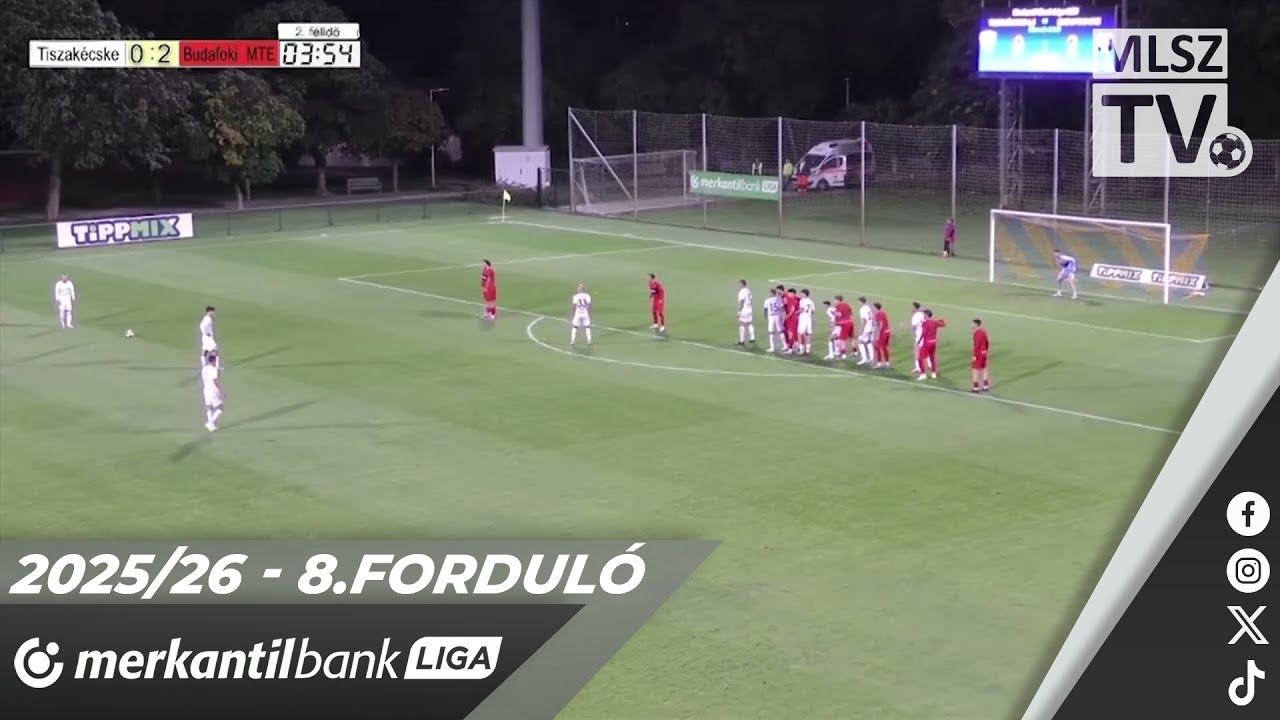 Tiszakécseki LC - Budafoki MTE  | 1-2 (0-1) | Merkantil Bank Liga NB II. |8. forduló