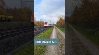 InterCity-Neigezug / SBB RABDe 500 bei Lenzburg / #shorts
