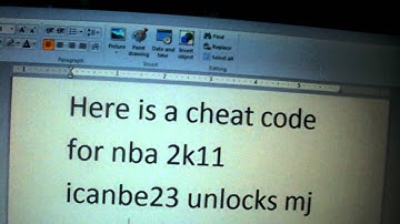 nba 2k11 cheat code Michael Jordan creating a legend