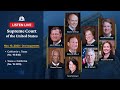 WATCH LIVE: U.S. Supreme Court hears argument challenging Affordable Care Act — 11/10/2020
