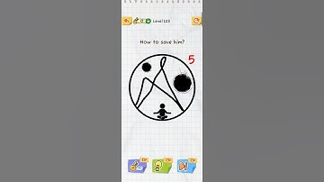 Draw 2 save game Level 123 !! how to save him ???