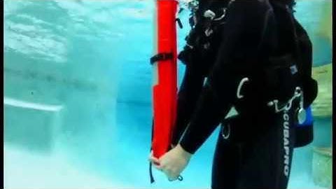 Scuba Skill - How to Deploy an Inflatable Signaling device