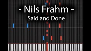 Nils Frahm - Said and Done (Piano Tutorial)