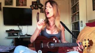 Vignette de la vidéo "CALCUTTA - Cosa mi manchi a fare - cover ukulele Alessia Orlandi"