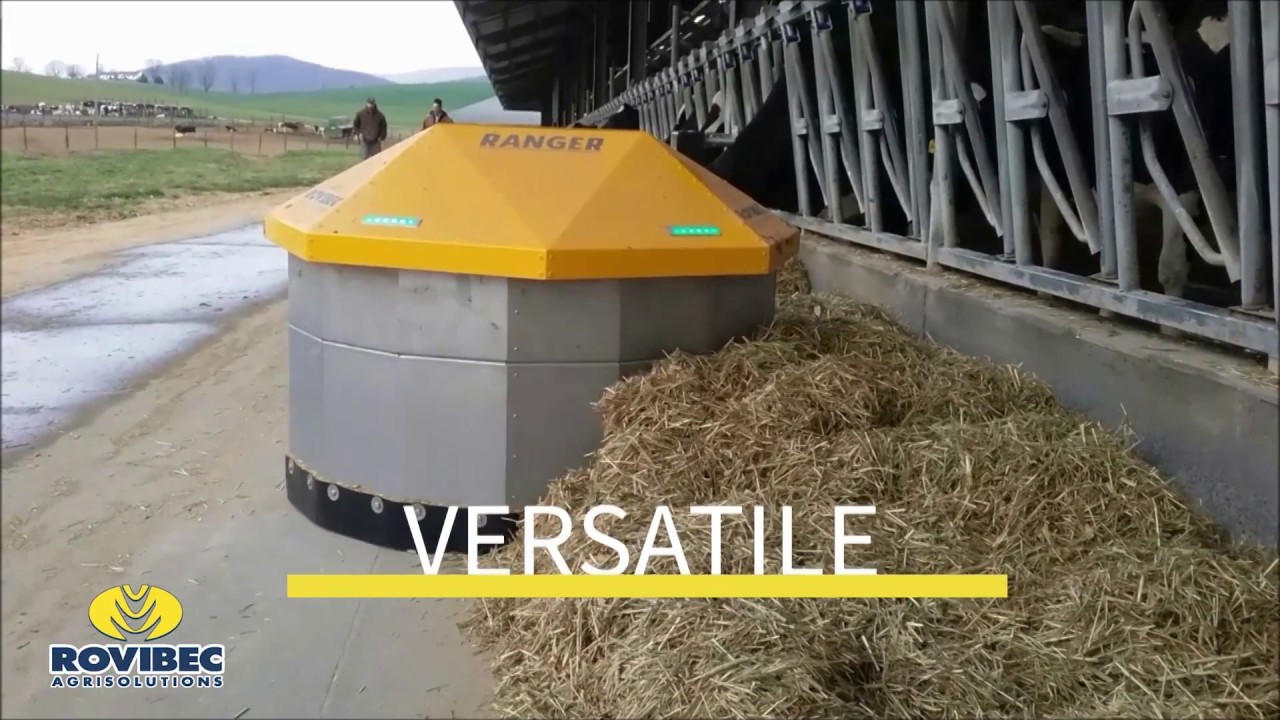 Rovibec Ranger The feed pusher n1 in Canada! Le pousse fourrage n1