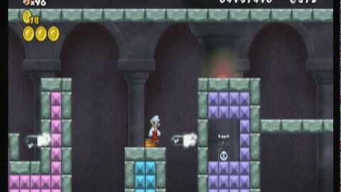New Super Mario Bros. Wii custom level - Spark Mandrill (Mega Man X)