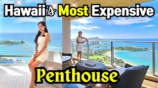 Hawaii's Most Expensive Penthouse Tour  $18,888,000 (2 Story, 5,825sqft, Panoramic Ocean) Hokua