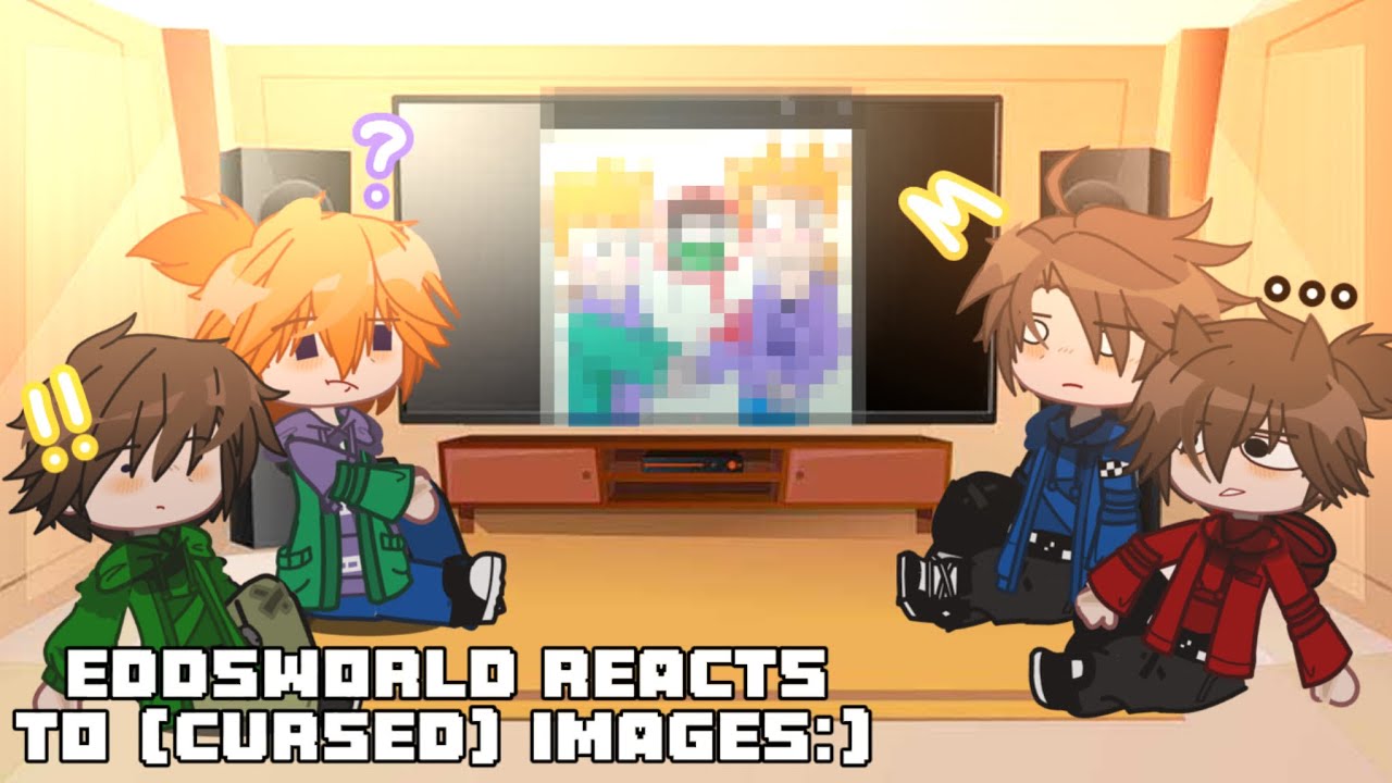 The 4 react to images but they get more and more cursed.. || Eddsworld || boomshakalaka