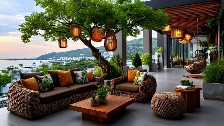 Tropical House Design with Cozy Backyard Retreats 🌴✨